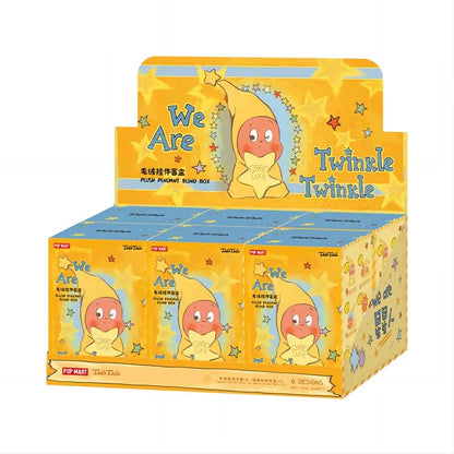 POP MART We are Twinkle Twinkle Series - Plush Pendant Blind Box 1PC/6PCS Mystery Box