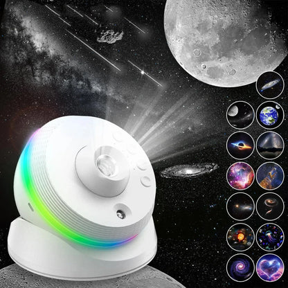 Galaxy Star Projector 13-in-1 | 4K HD Planetarium & Nebula Night Light