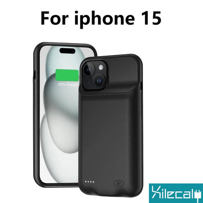 iPhone Battery Case | Slim Charging Power Case for iPhone 6–15 Series