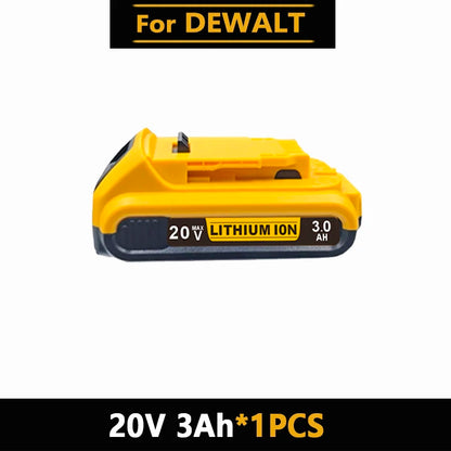 Original for DEWALT 20v/60V battery DCB606 DCB609 DCB182 DCB205 DCB206 DCB209 power tool 18V battery 6AH 9AH battery.