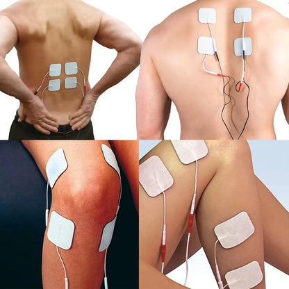 4 In 1 Electric Muscle Stimulator Interferential High-Frequency Physiotherapy Device IFT RUSS TENS Pulse Electrostimulator