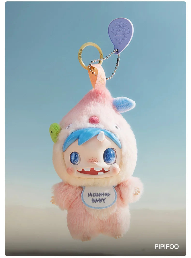 POP MART POLAR-Monster Baby Collection Series Plush Pendant Ver.1 Blind Box 1PC/6PCS