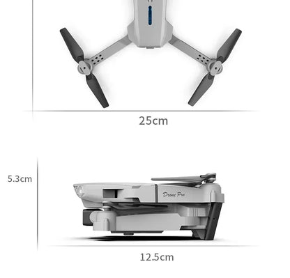 New E88 Pro WiFi FPV Drone - 4K/1080P Wide Angle HD Camera Foldable Quadcopter with Altitude Hold