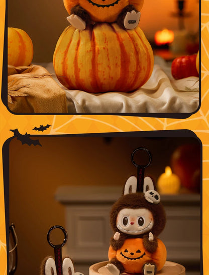 POP MART Happy Halloween Party Series - Sitting Pumpkin Vinyl Plush Perdant
