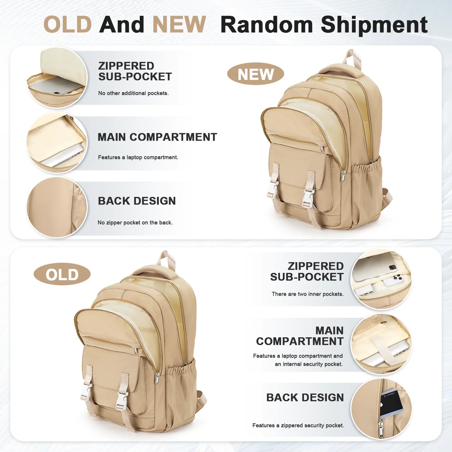 Backpacks for Students High Capacity College Women Backpack Trendy Laptop School Bag Girl BookBag Travel Backpack Aesthetic Bags