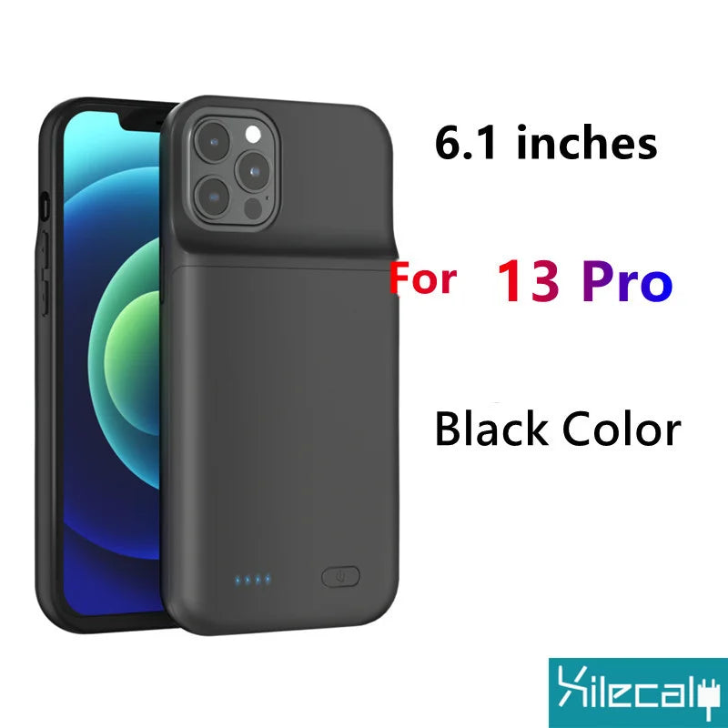 iPhone Battery Case | Slim Charging Power Case for iPhone 6–15 Series