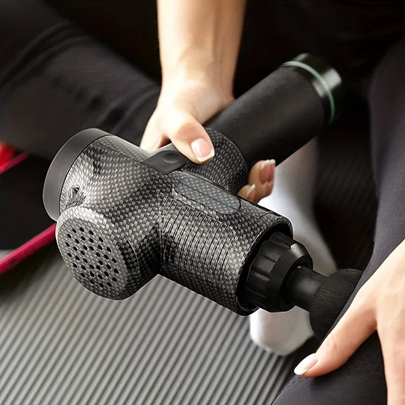 Portable Fascia Massage Gun | Deep Tissue Percussion Massager for Body & Neck