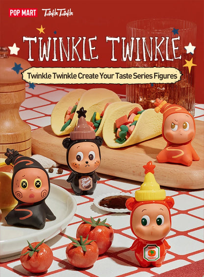 POP MART Twinkle Twinkle Create Your Taste Series Figures A Mystery Box 1PC/9PCS POPMART Blind Box Cute Figurine Toy