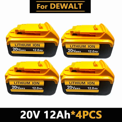 Original for DEWALT 20v/60V battery DCB606 DCB609 DCB182 DCB205 DCB206 DCB209 power tool 18V battery 6AH 9AH battery.