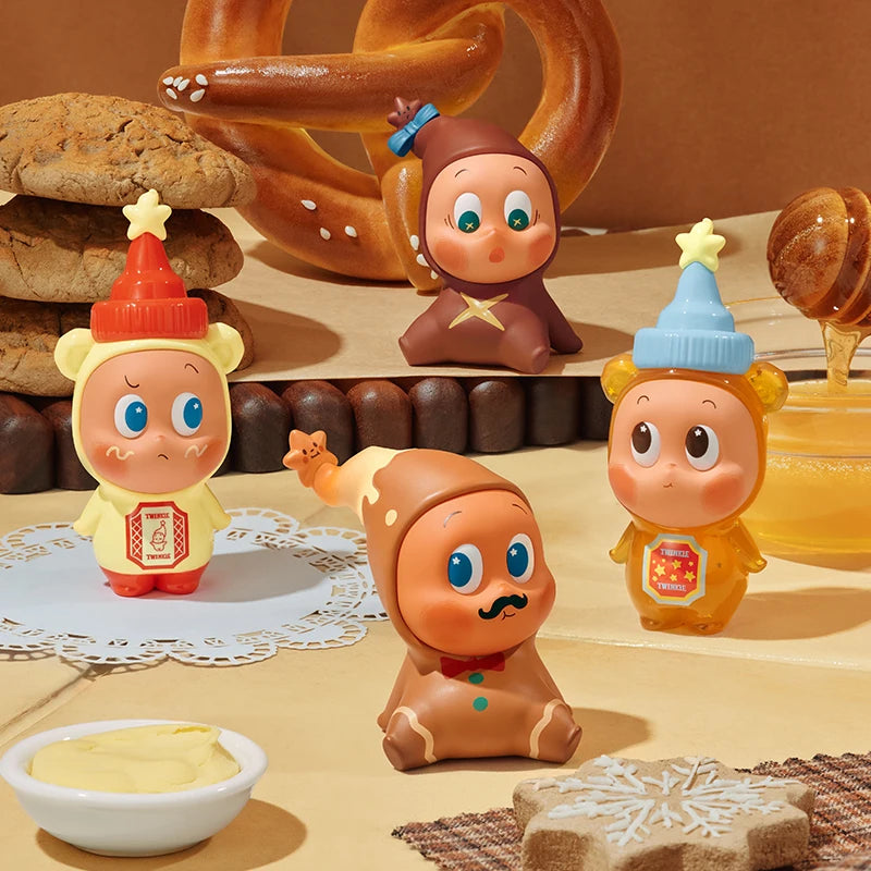 POP MART Twinkle Twinkle Create Your Taste Series Figures B Mystery Box 1PC/9PCS POPMART Blind Box Cute Figurine Toy