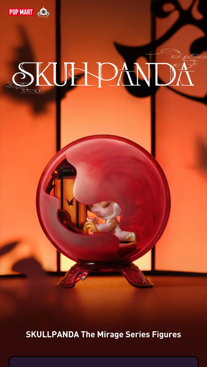 #ToyTok POP MART SKULLPANDA The Mirage Series Figures Mystery Box 1PC/9PCS POP MART Blind Box Action Figure Cute Toy