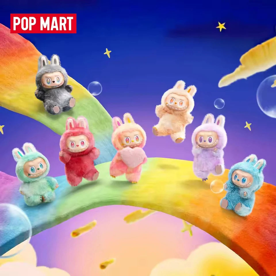 Labubu doll - THE MONSTERS Mystery Box, 100% genuine - Macaron color, It's the perfect gift for children, family and frict Gift