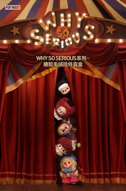 POP MART WHY SO SERIOUS Series Vinyl Mystery Blind Box Home Decor Desktop Ornament Figurines Genuine Guess Bag Collectible
