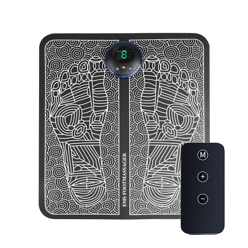 Electric Foot Massager Pad Muscle Massage Relaxation Trainer For Massage Fitness Outdoor Sport Home Family Relax