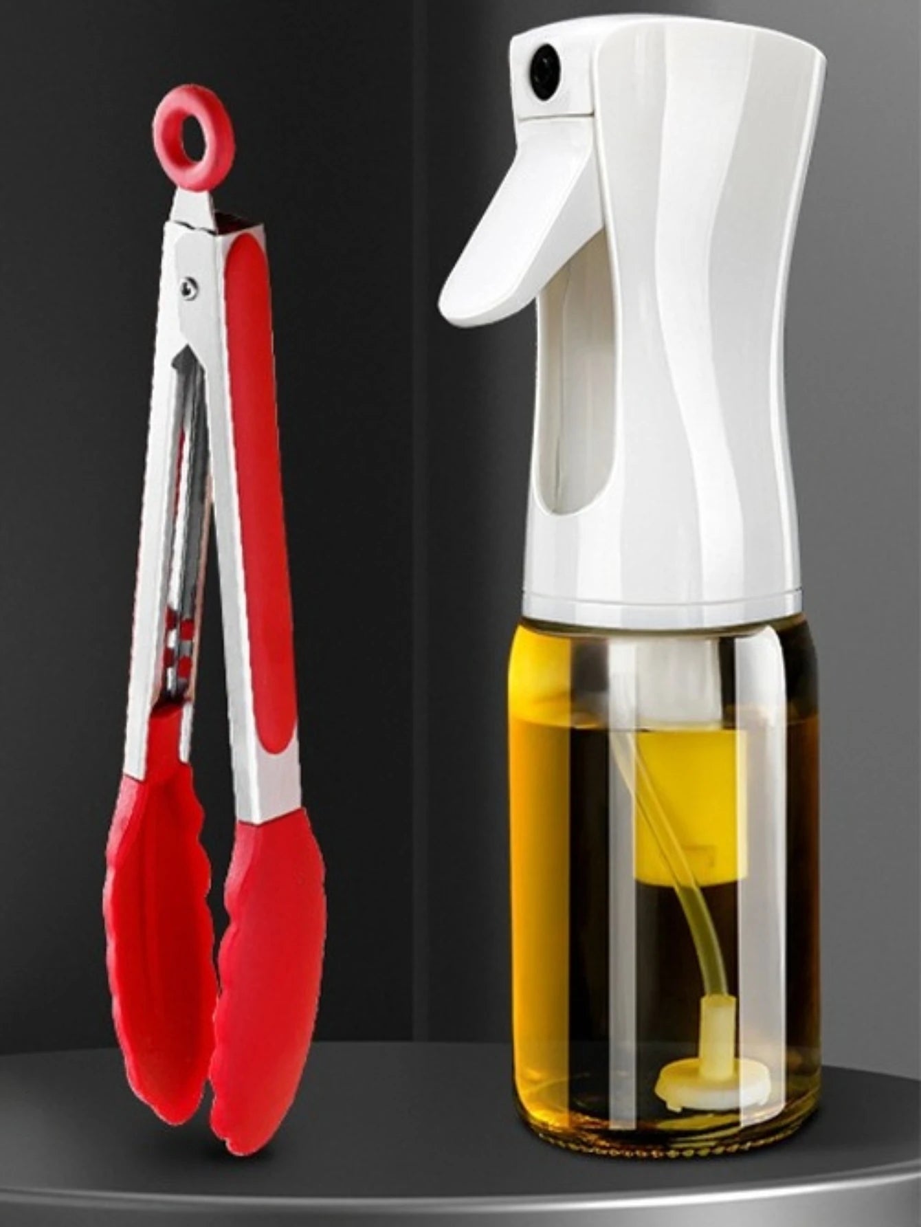 Spray Bottle Glass Kitchen Household Air Fryer Spray Bottle Edible Oil Spray Bottle Spray Bottle Atomized Mist Oil Tank