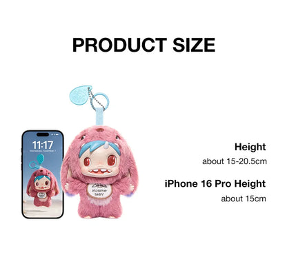 POP MART POLAR-Monster Baby Collection Series Plush Pendant Ver.1 Blind Box 1PC/6PCS