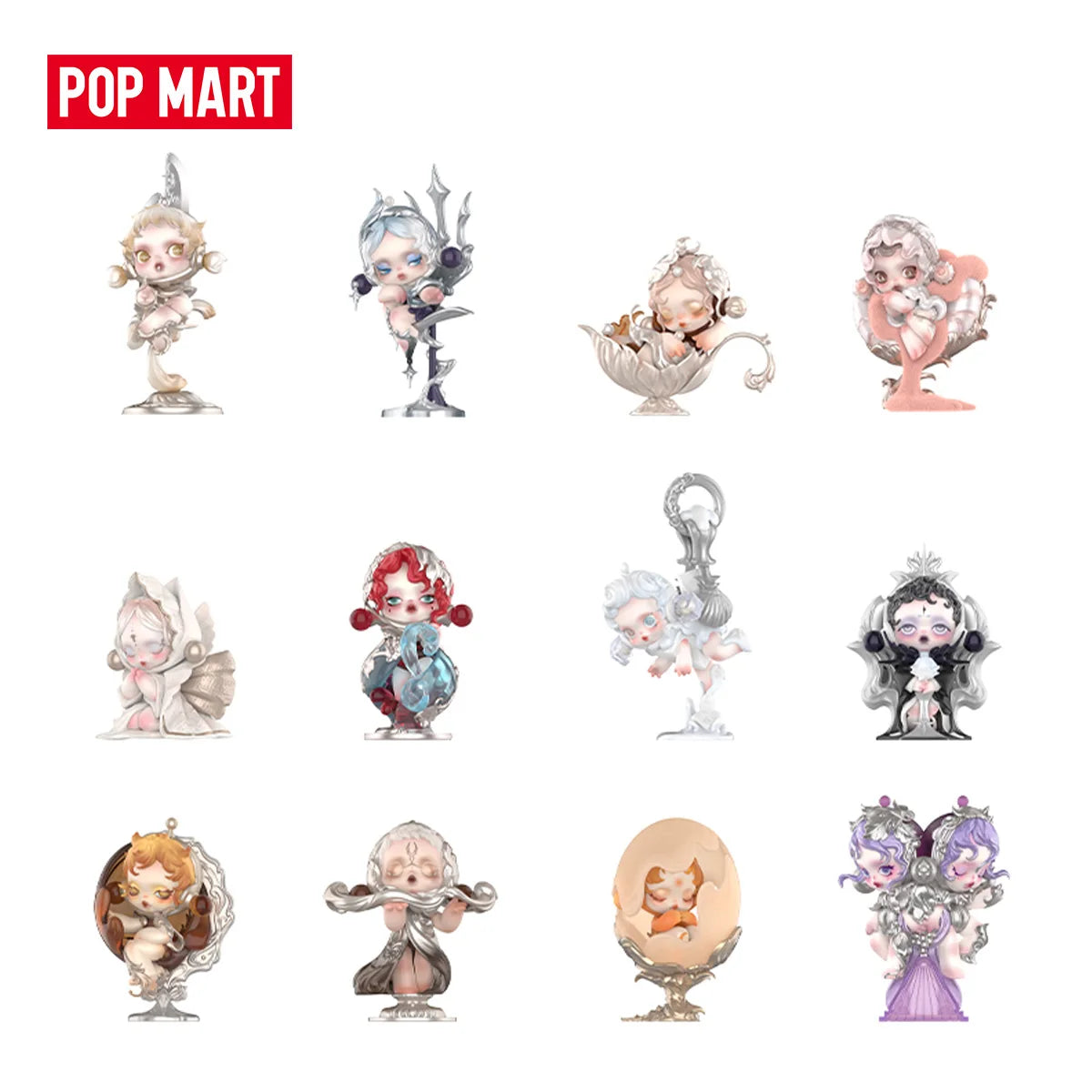 POP MART SKULLPANDA The Feast Begins Series Figures Blind Box 1PC/12PCS