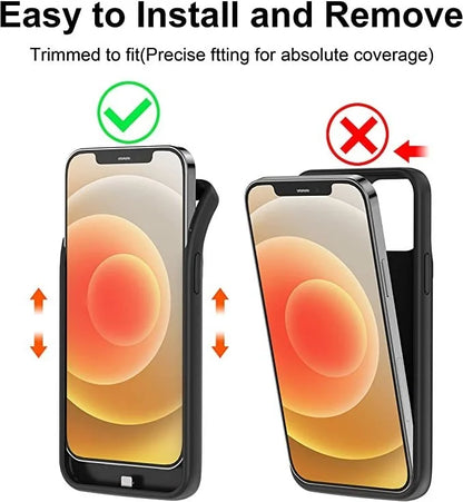 iPhone Battery Case | Slim Charging Power Case for iPhone 6–15 Series