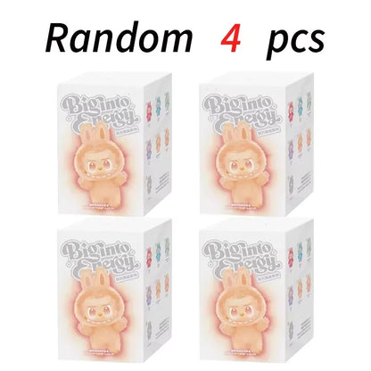 POP MART Labubu Doll The Monsters Big into Energy Series Blind Box Random Vinyl Pendant Collectible Plush Toy Figure Gift