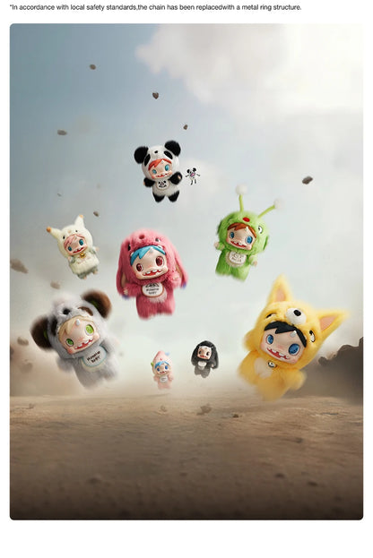 POP MART POLAR-Monster Baby Collection Series Plush Pendant Ver.1 Blind Box 1PC/6PCS