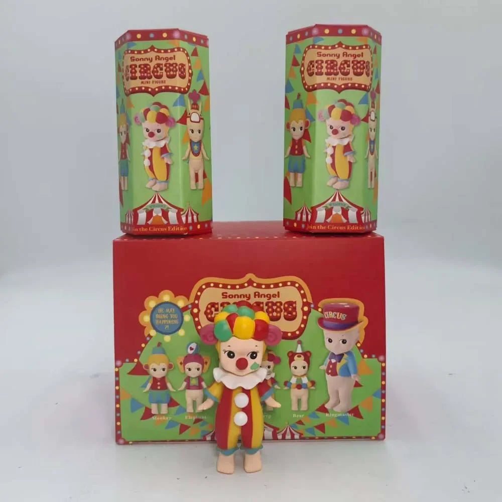 Sonny Angel Circus Series Blind box Action Figures Cute Mysterious Surprise Toy Anime Model Doll Child Christmas Gift