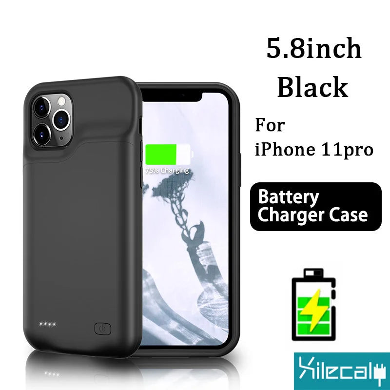iPhone Battery Case | Slim Charging Power Case for iPhone 6–15 Series