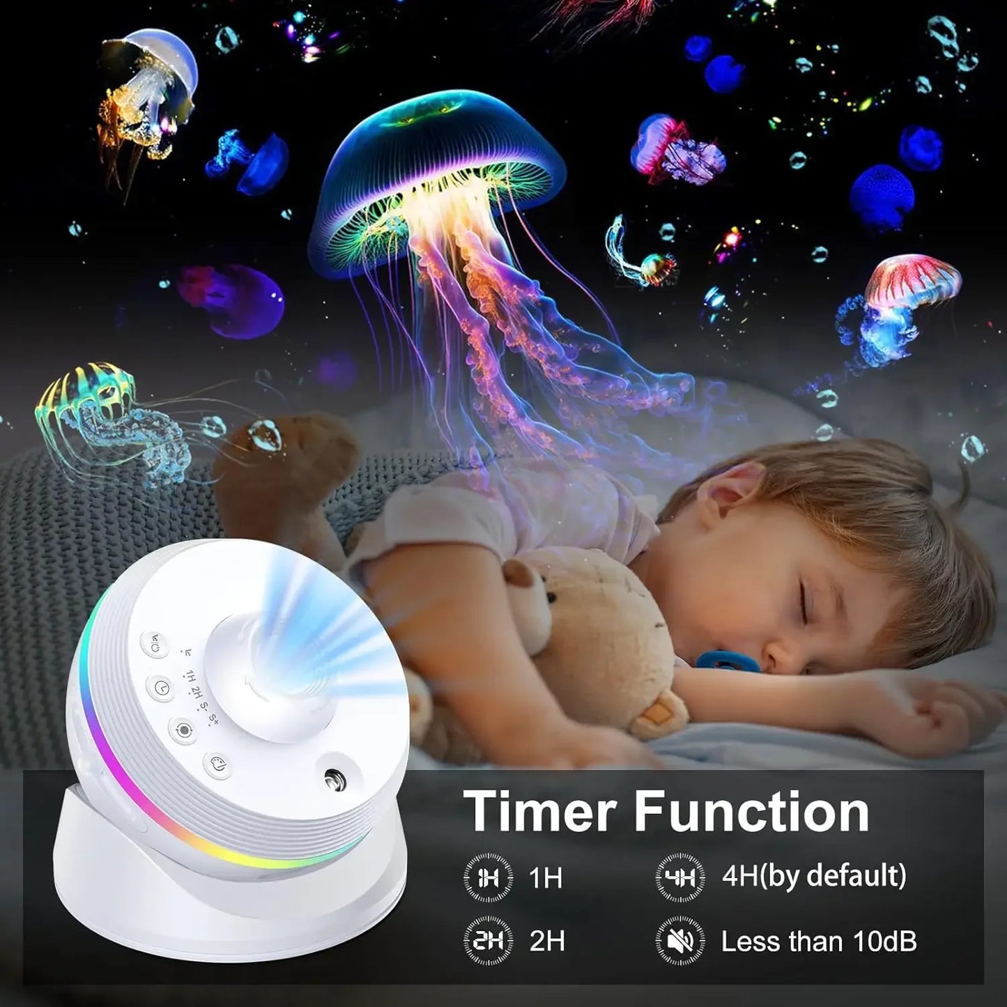 Galaxy Star Projector 13-in-1 | 4K HD Planetarium & Nebula Night Light